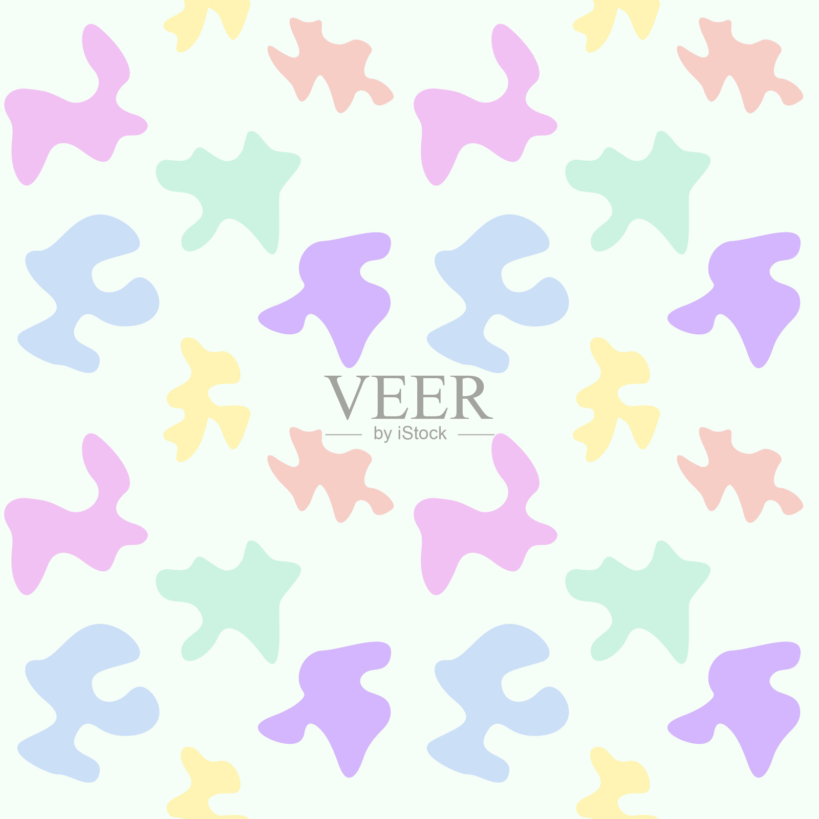 无缝矢量模式。抽象几何纹理。元素为您的网站，演示文稿，横幅，海报插画图片素材