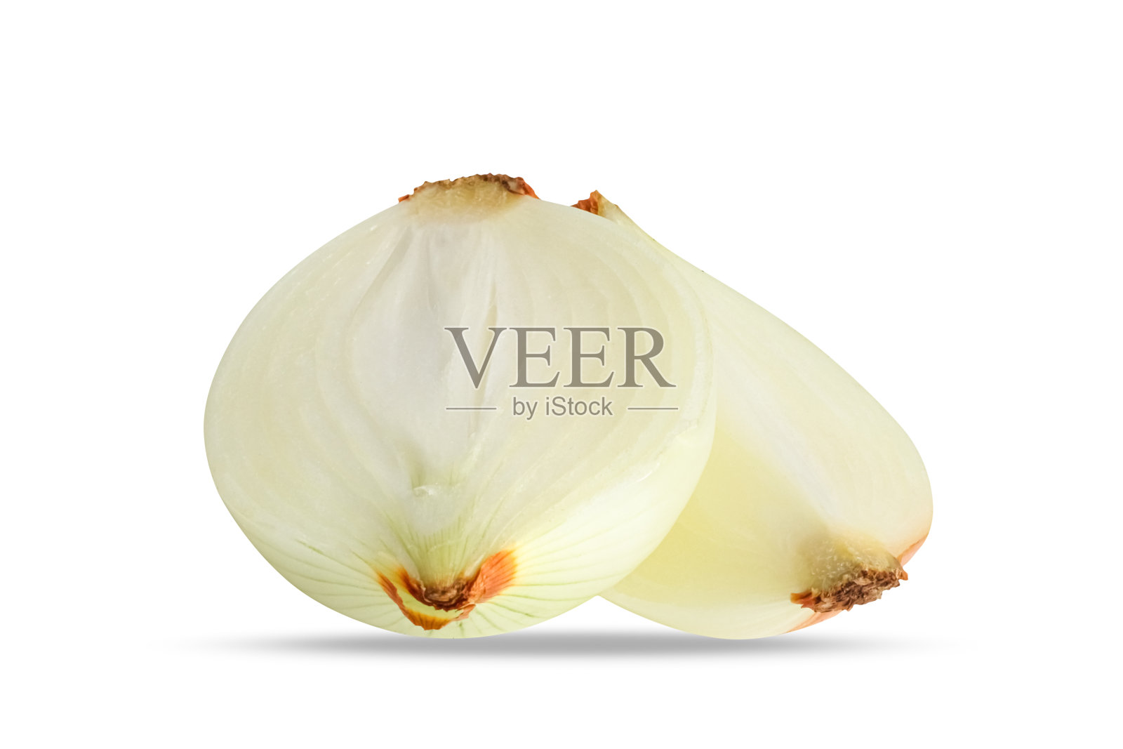 洋葱孤立在白色背景上照片摄影图片