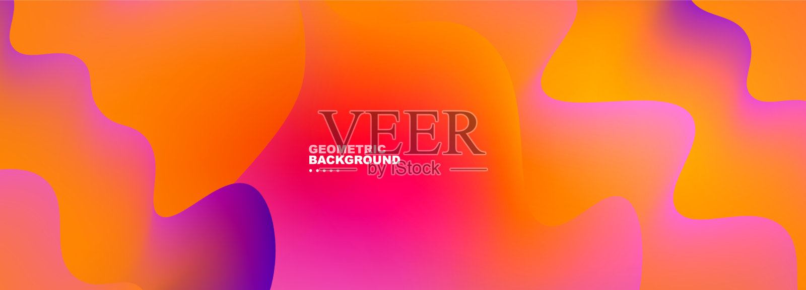 动态液体波的抽象背景插画图片素材