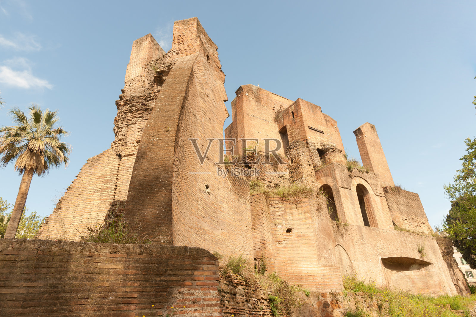 罗马废墟尼法厄姆亚历山大塞维鲁照片摄影图片