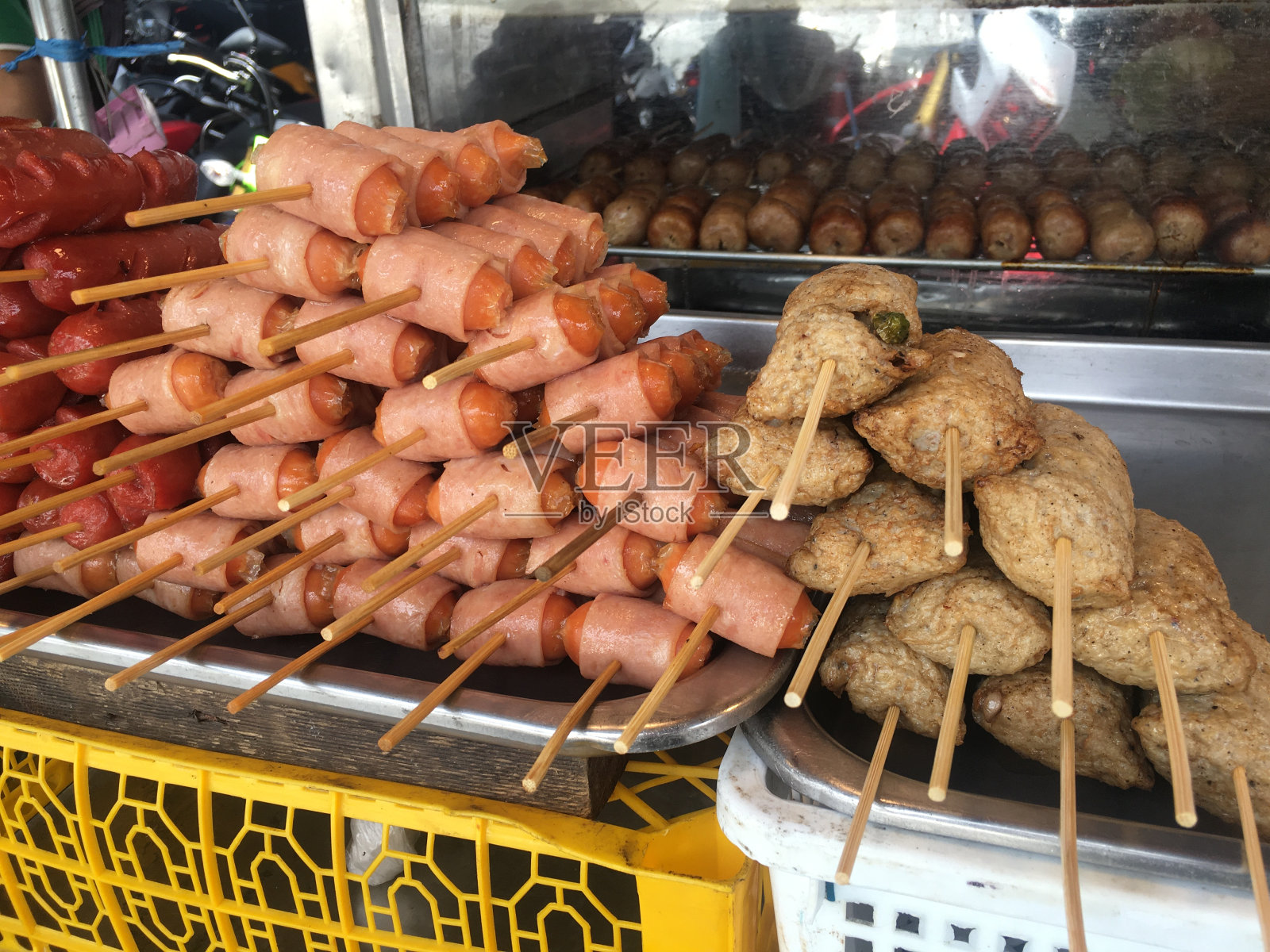 泰国街头小吃照片摄影图片