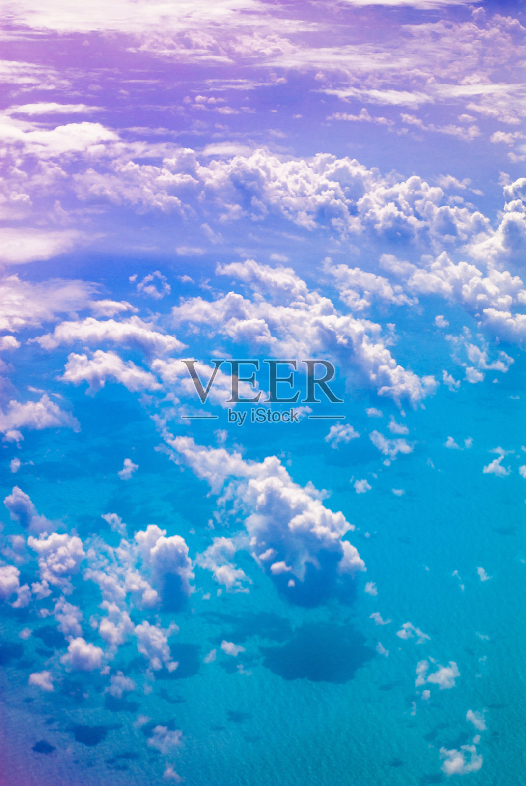 从船上看天空照片摄影图片