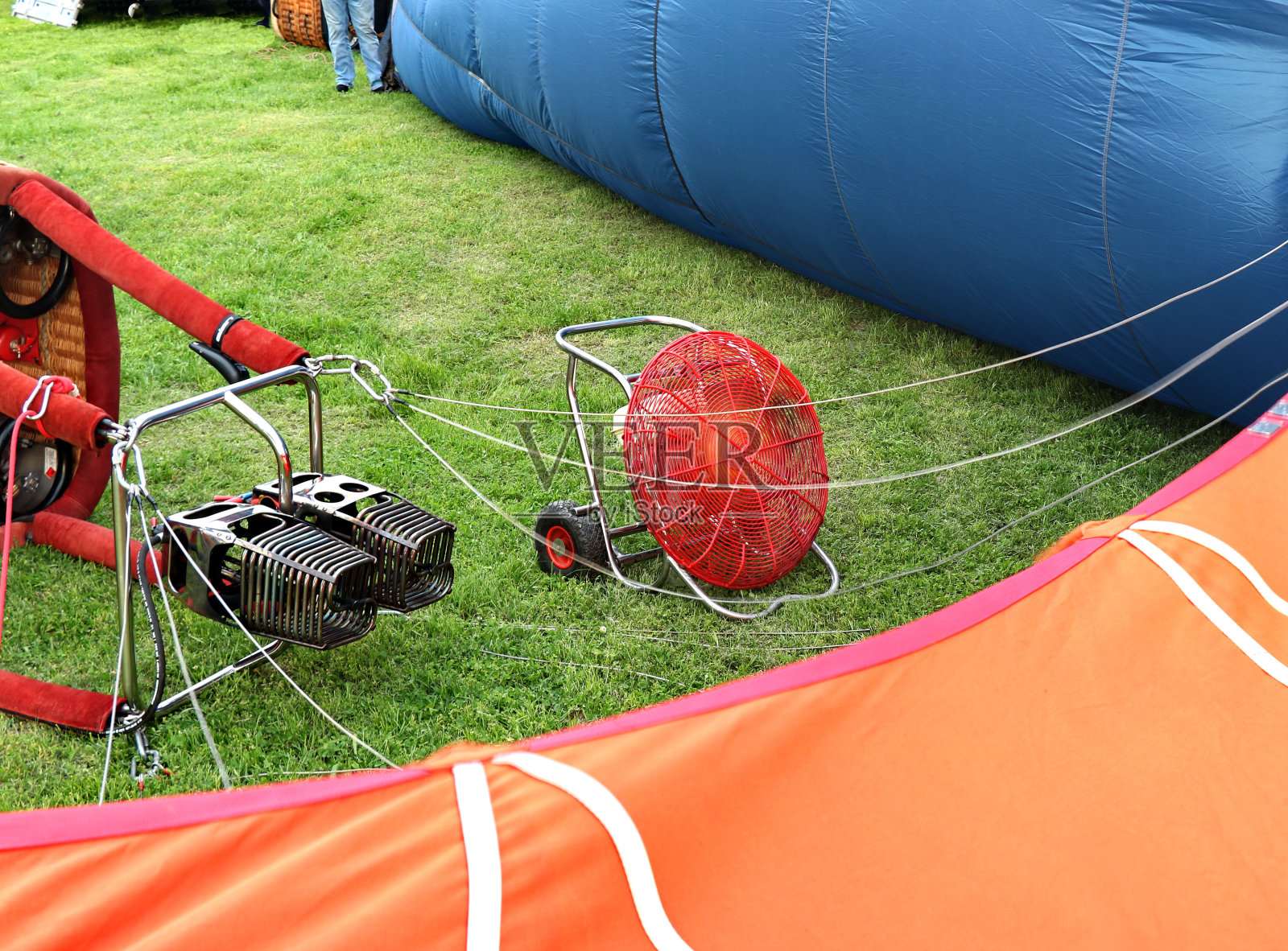 准备热气球照片摄影图片