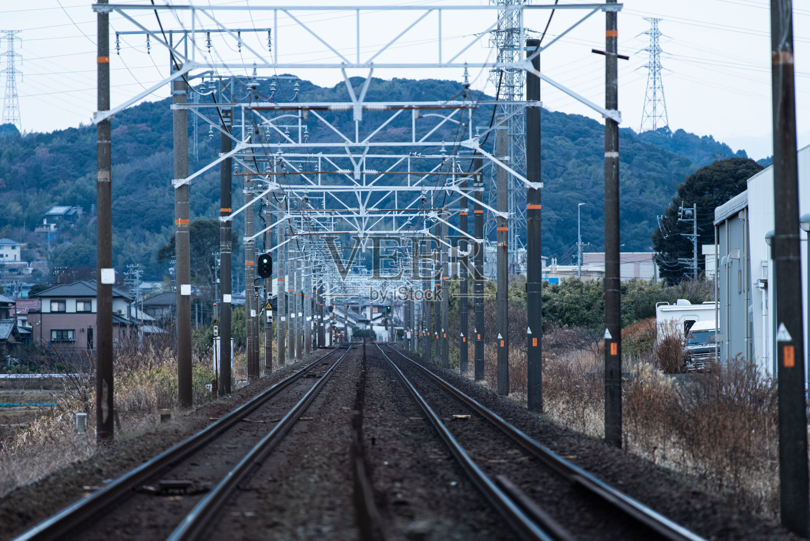火车轨道照片摄影图片