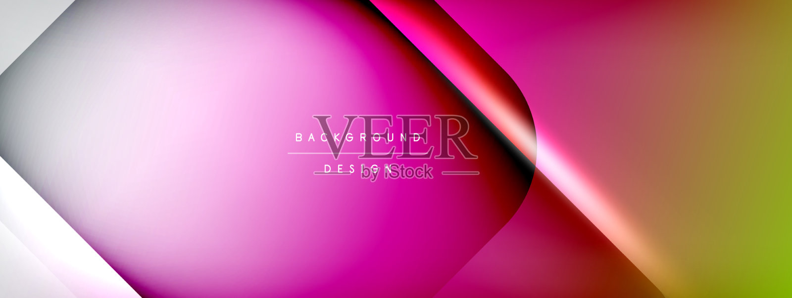 抽象线条背景发光插画图片素材