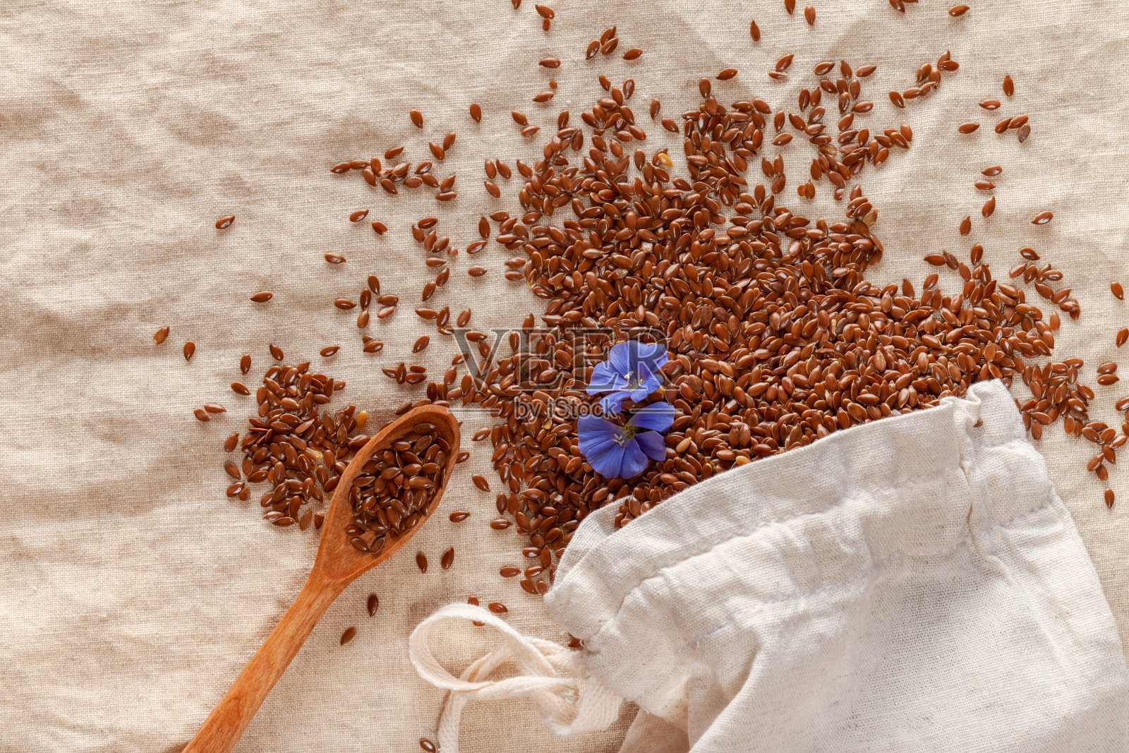 亚麻籽照片摄影图片