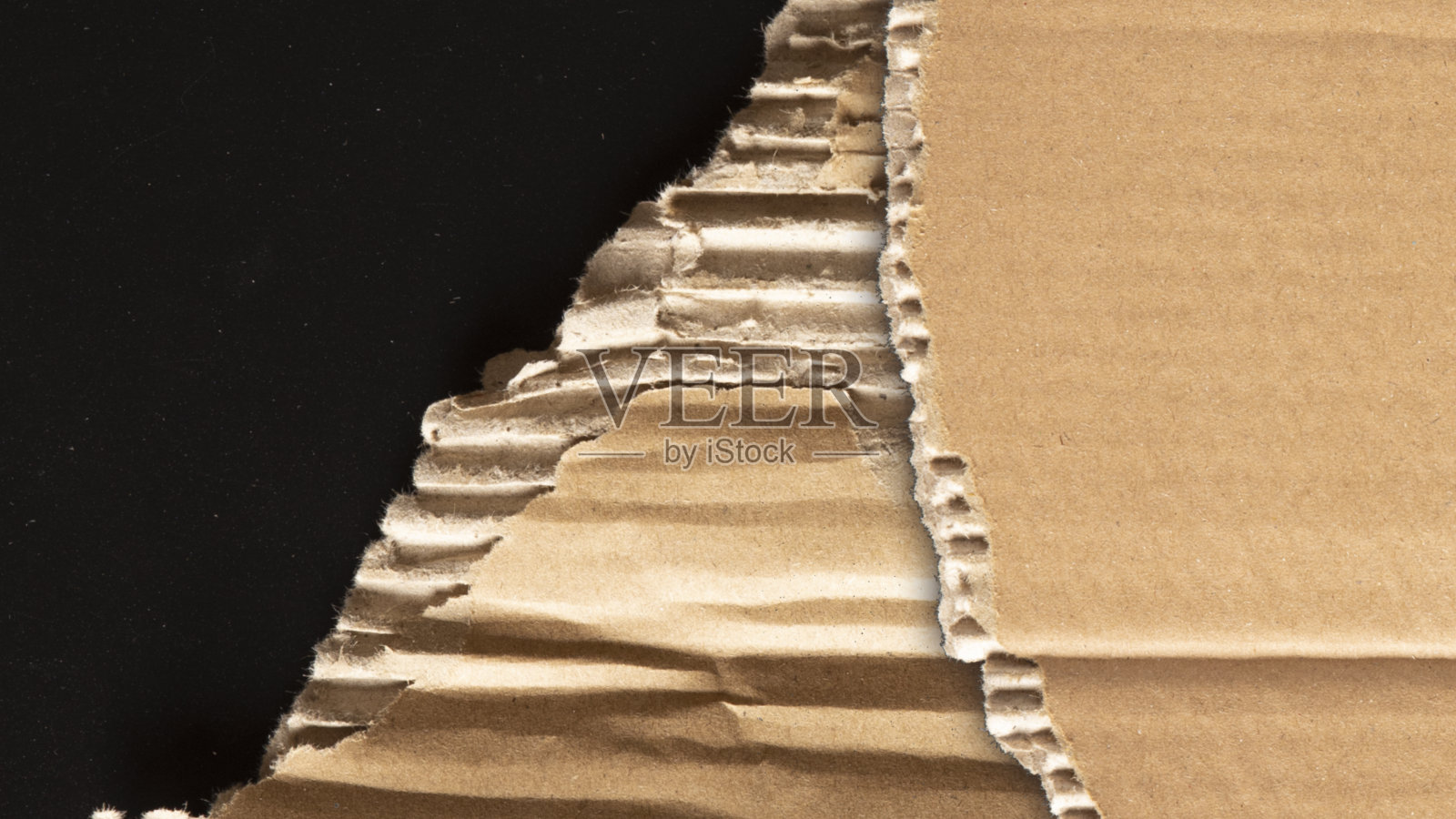 压碎的纸张水平背景照片摄影图片