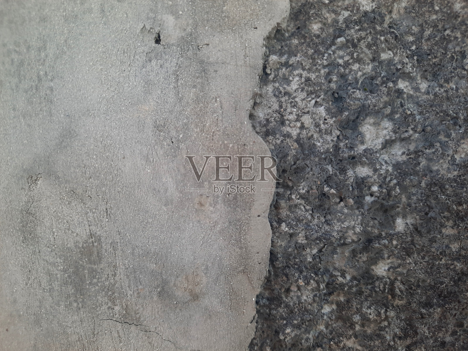 未完成的深灰色混凝土墙纹理作为背景照片摄影图片