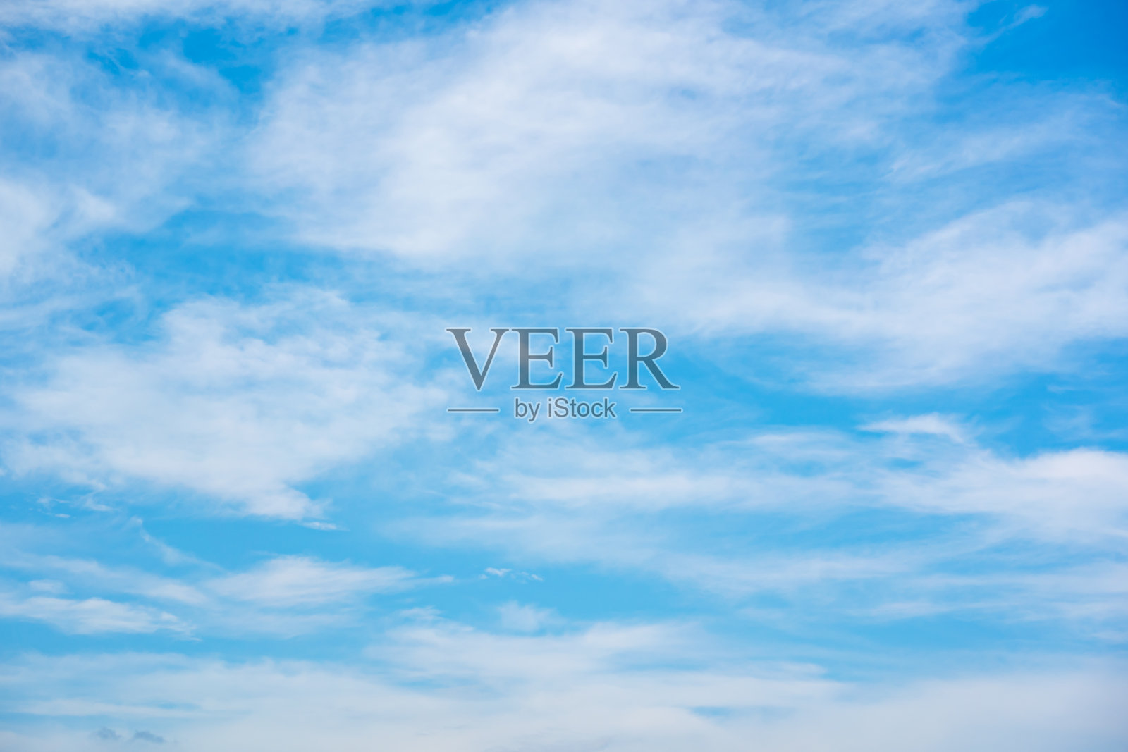 蓝天白云的天空背景照片摄影图片