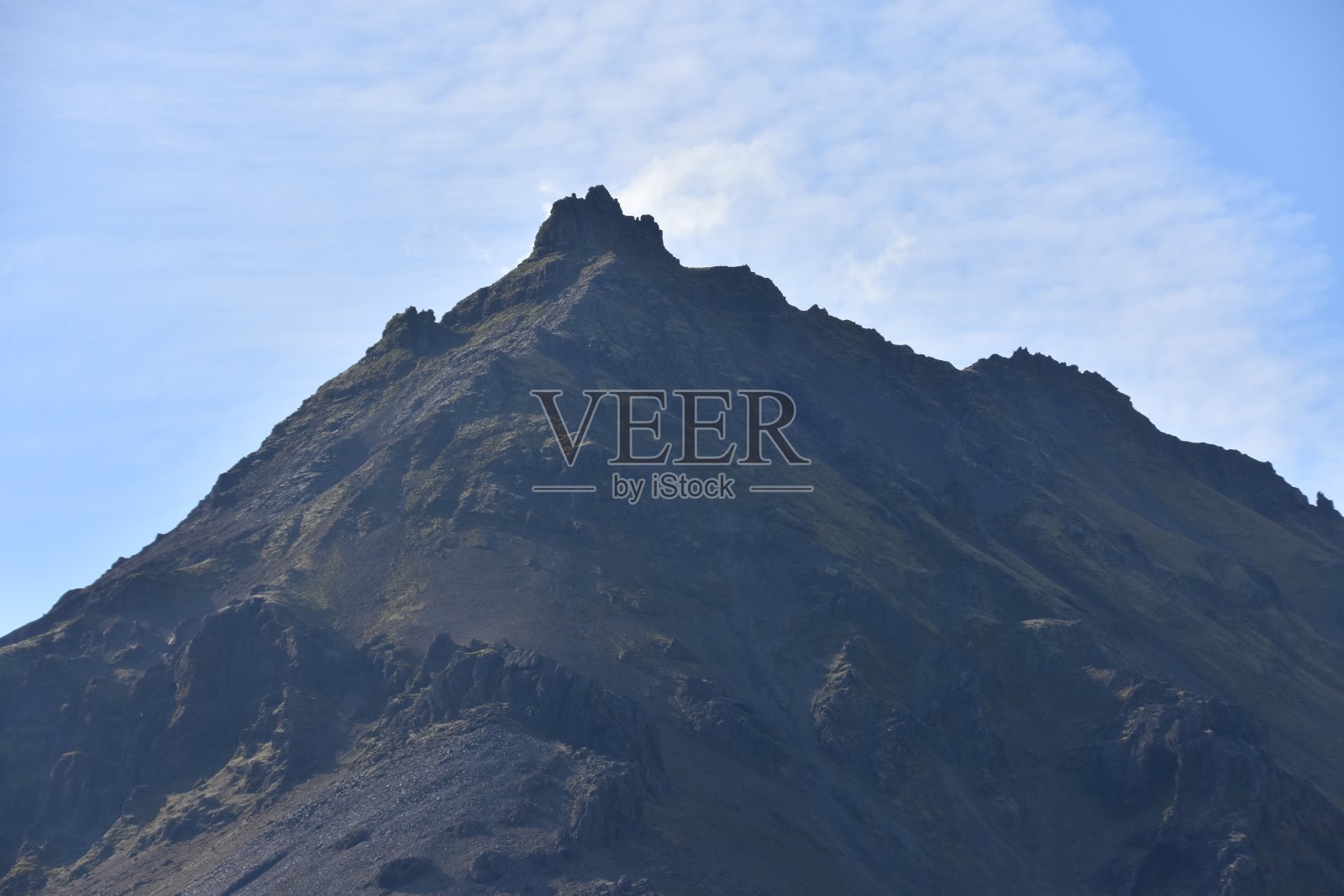 冰岛Snæfellsnes的山顶照片摄影图片