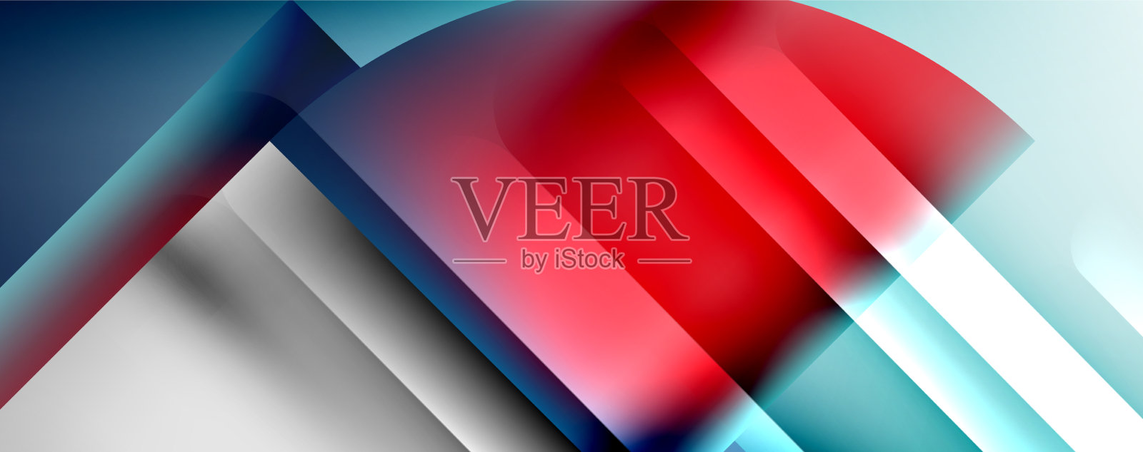 潮流简洁的渐变抽象的流体色彩插画图片素材