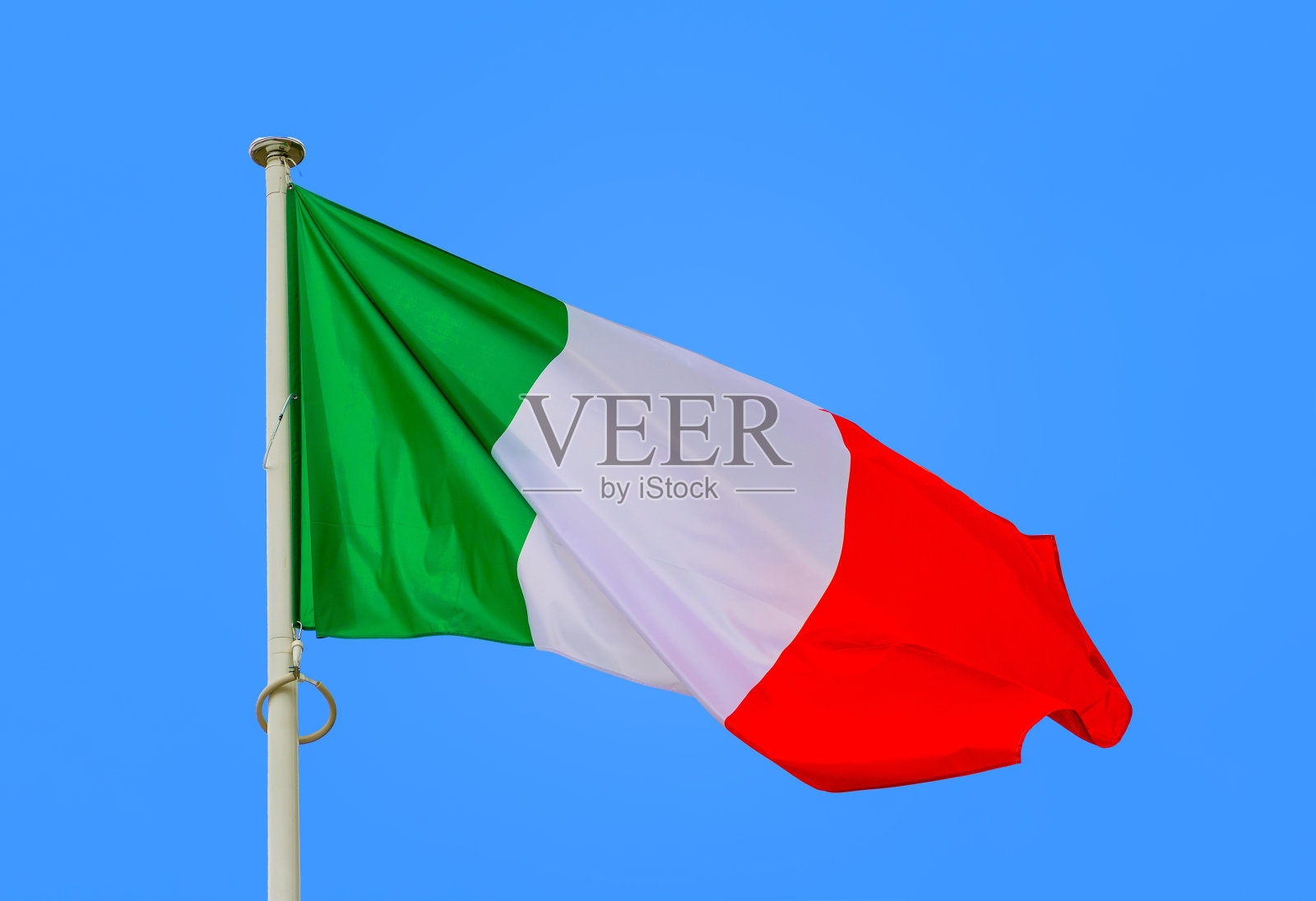 意大利国旗飘扬照片摄影图片