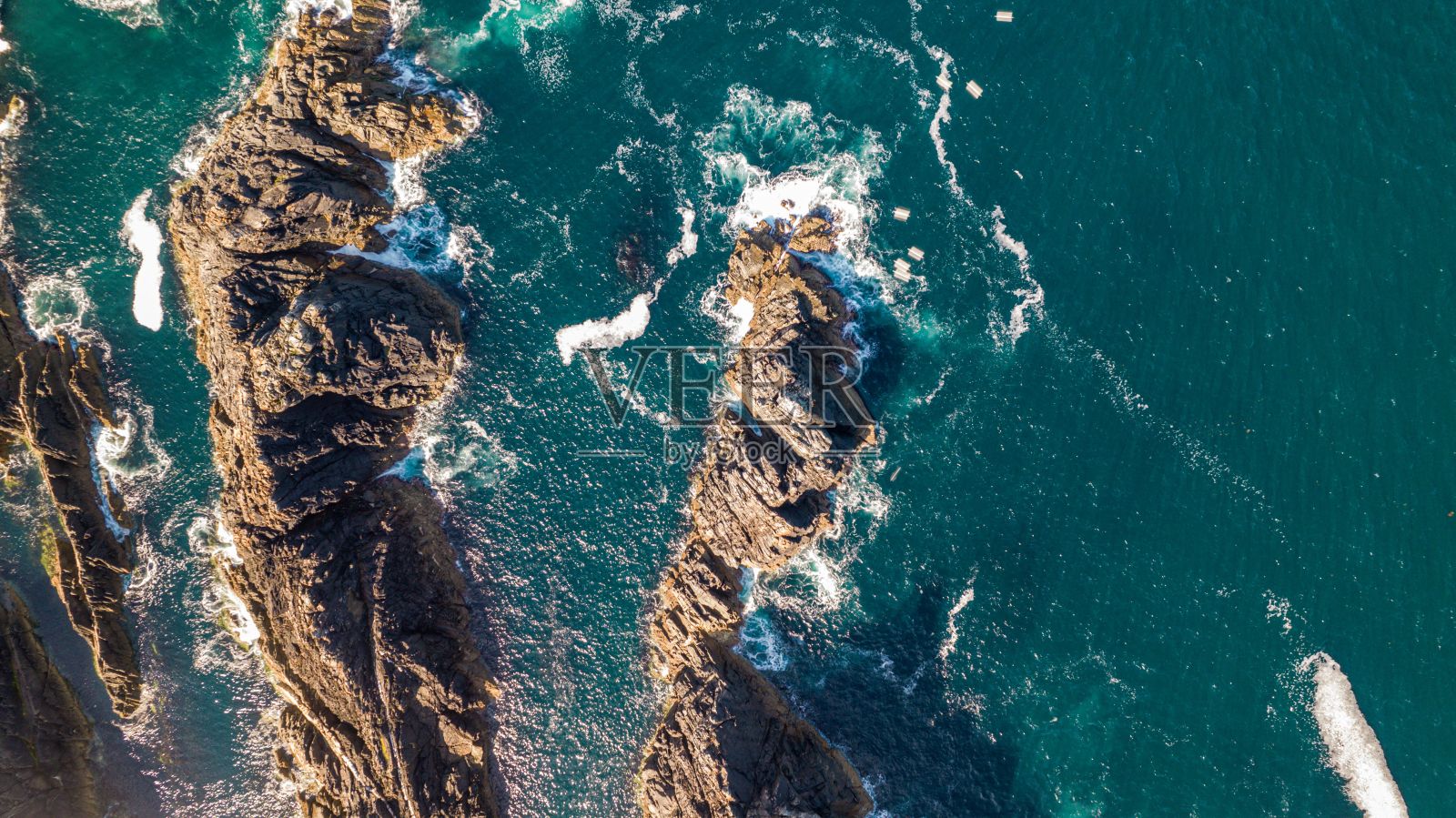 从马林海岬俯瞰海洋。阿尔斯特,Irel照片摄影图片