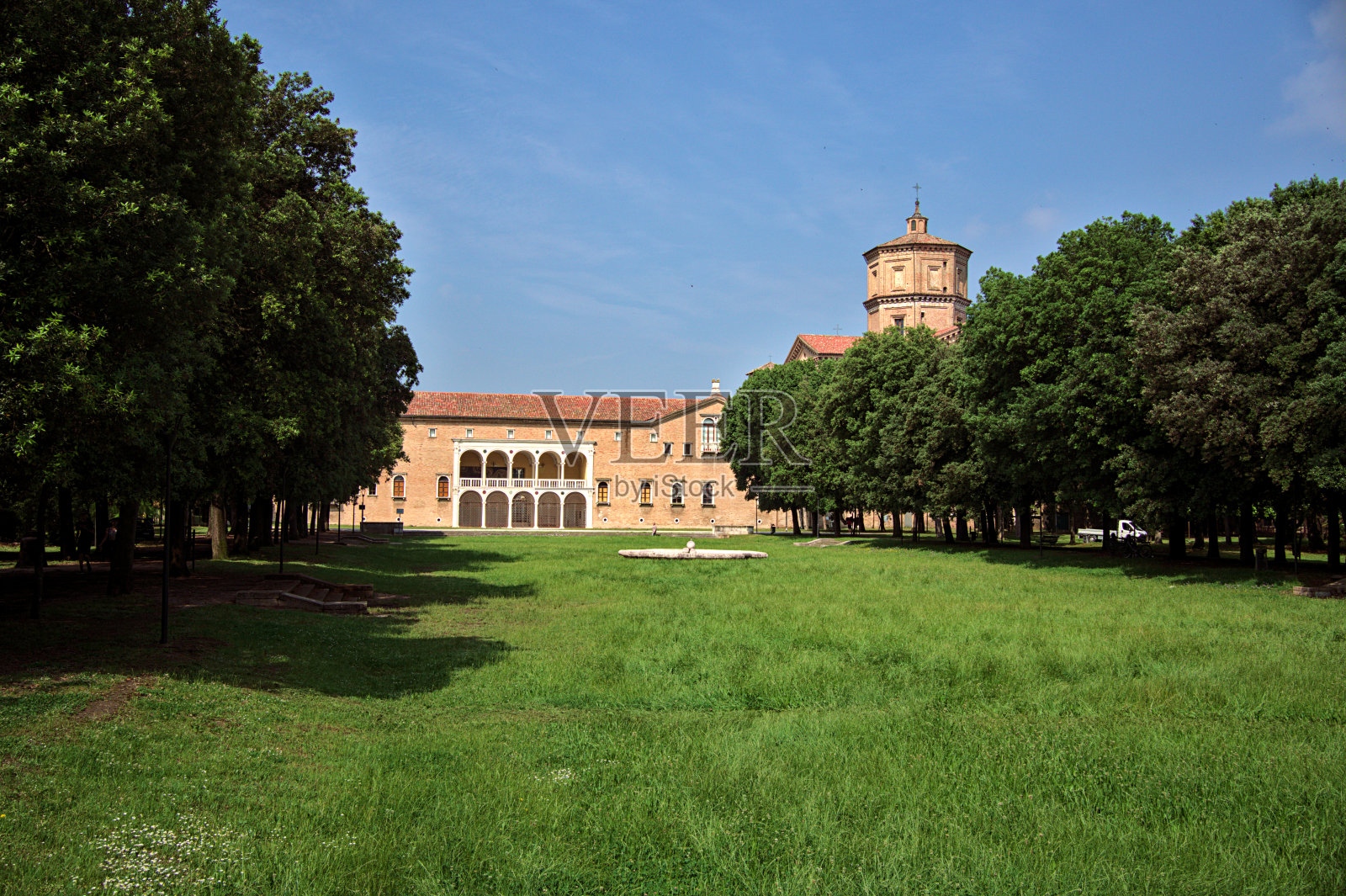 Loggetta Lombardesca(位于意大利拉文纳)照片摄影图片