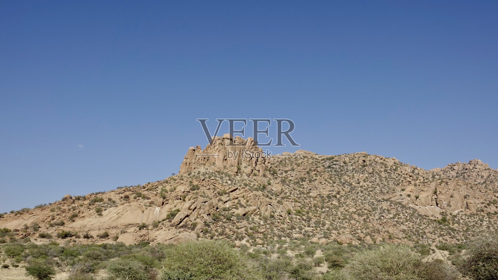 纳米比亚的岩石和山脉照片摄影图片