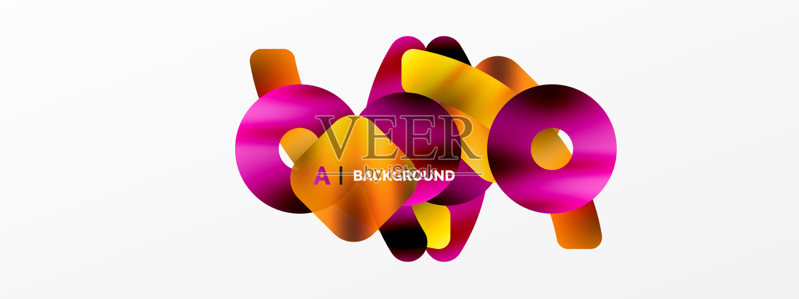 金属光泽的几何表面圆形插画图片素材