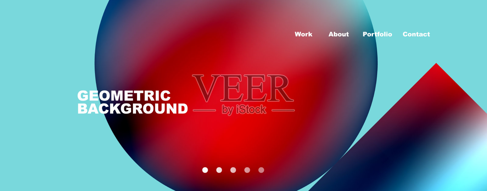 极简主义元素优雅的几何抽象插画图片素材