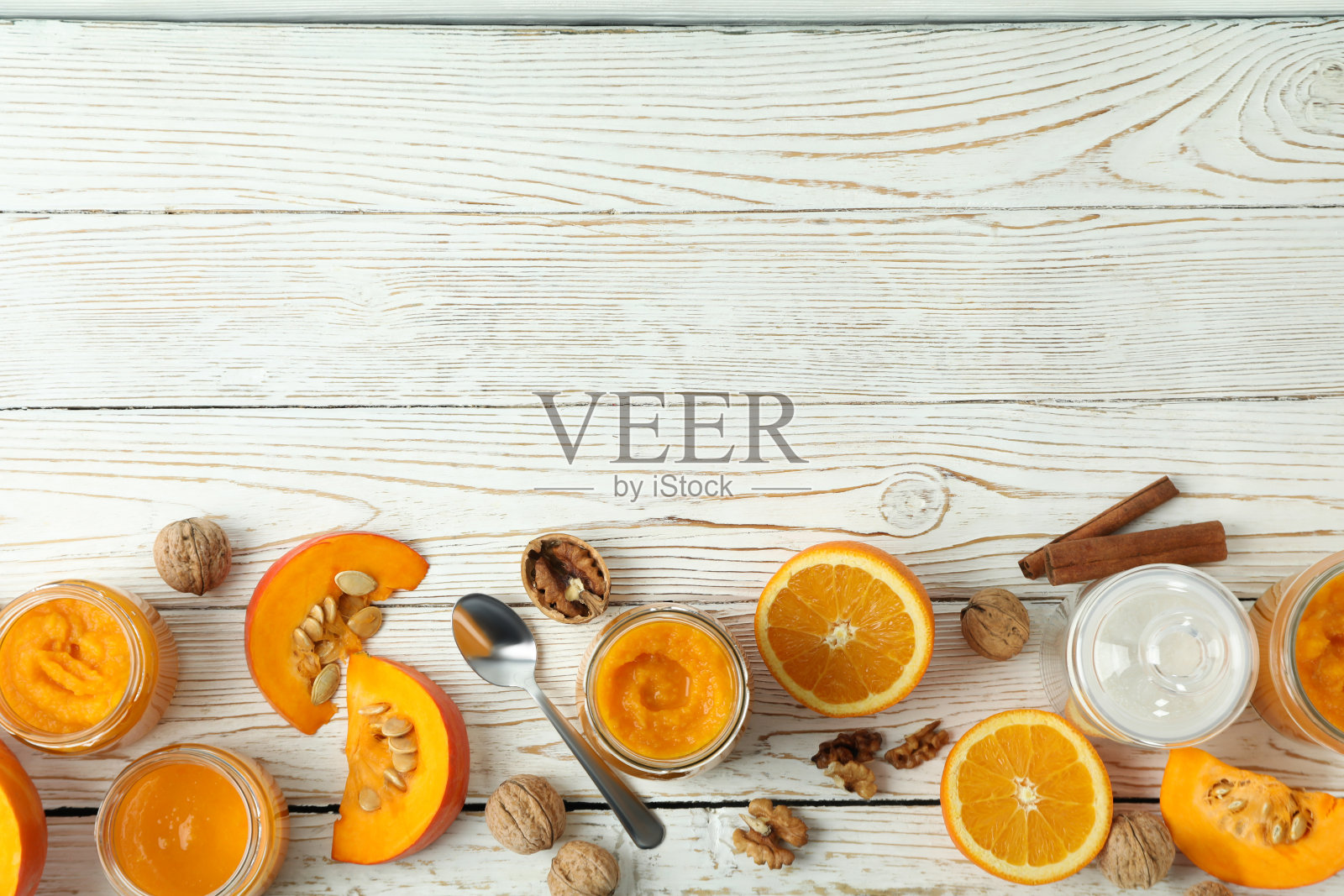 美食概念，南瓜酱，文字空间照片摄影图片