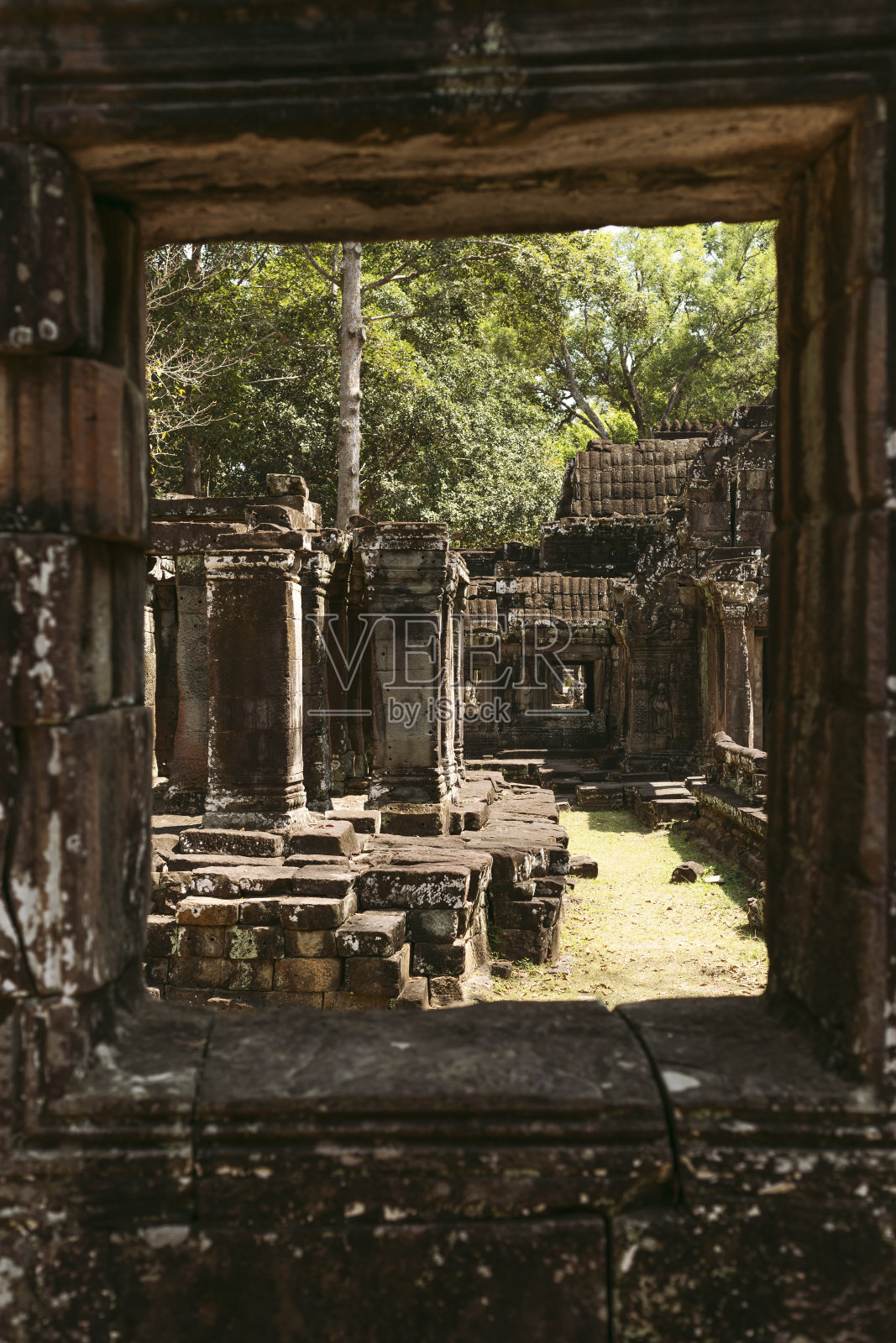 吴哥窟，柬埔寨照片摄影图片