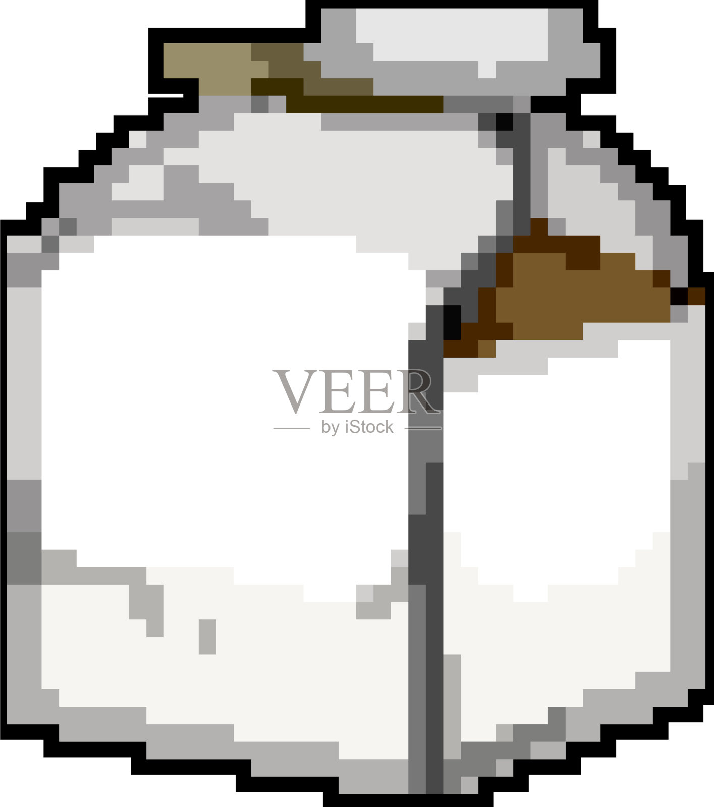 赠送游戏象素美术礼盒设计元素图片