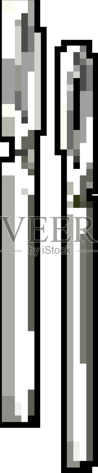 优雅珠宝奢华像素艺术游戏插画图片素材