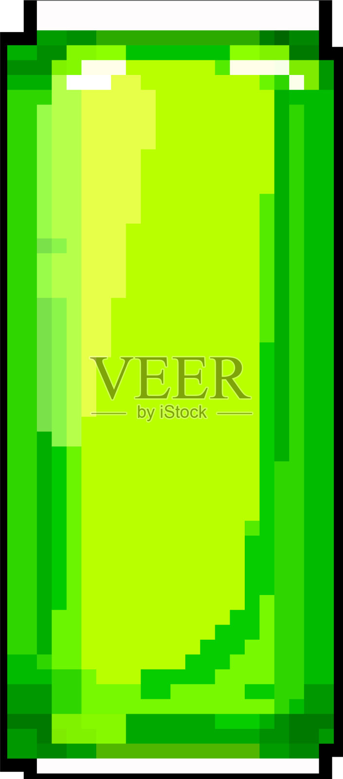 有机果汁瓶游戏像素美术插画图片素材