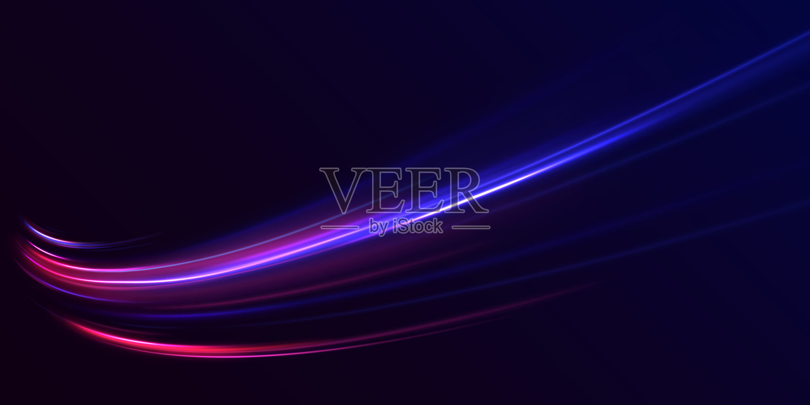 淡紫色旋转。插画图片素材