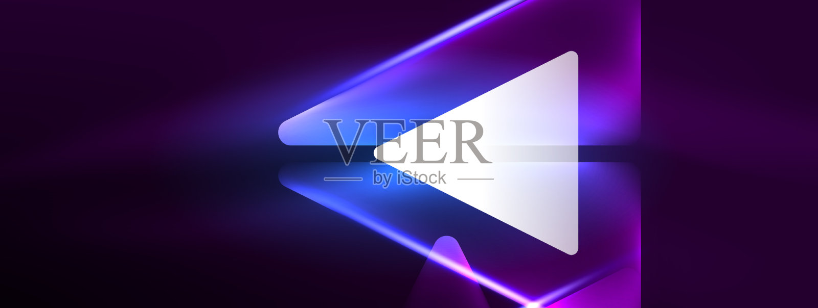 霓虹灯黑客几何背景虚拟插画图片素材