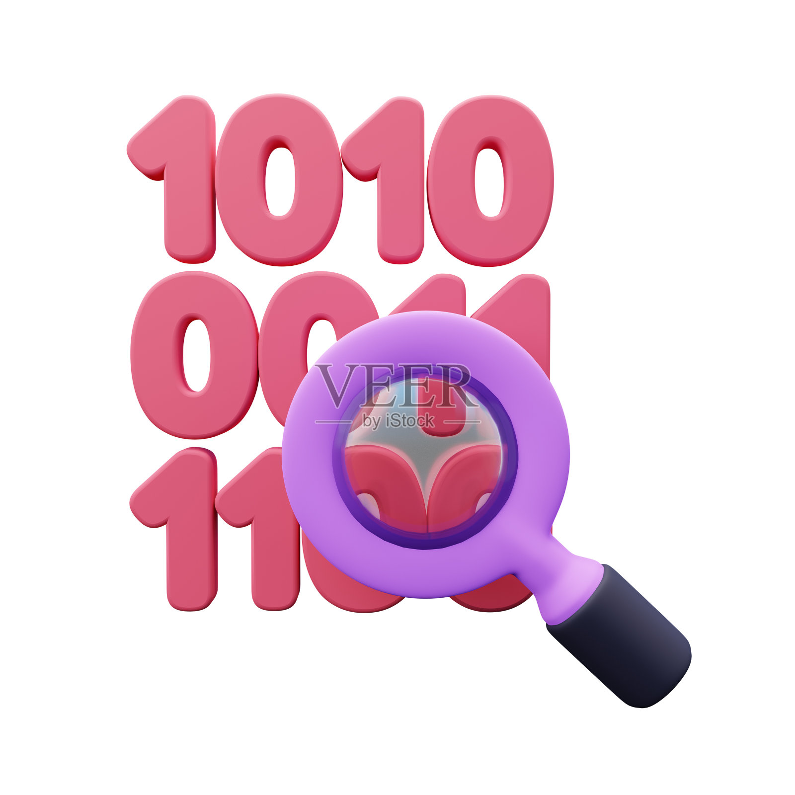 机器学习的3d插图照片摄影图片