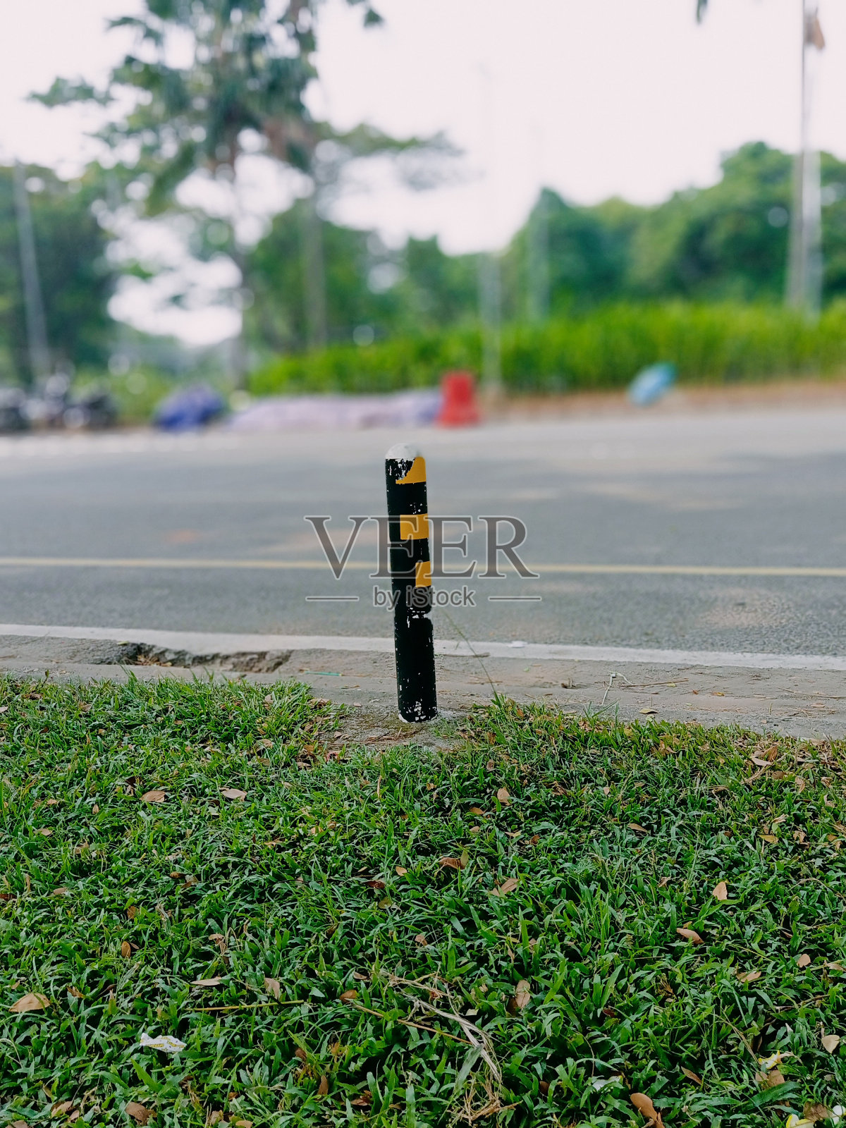 交通屏障分界线道路标志照片摄影图片