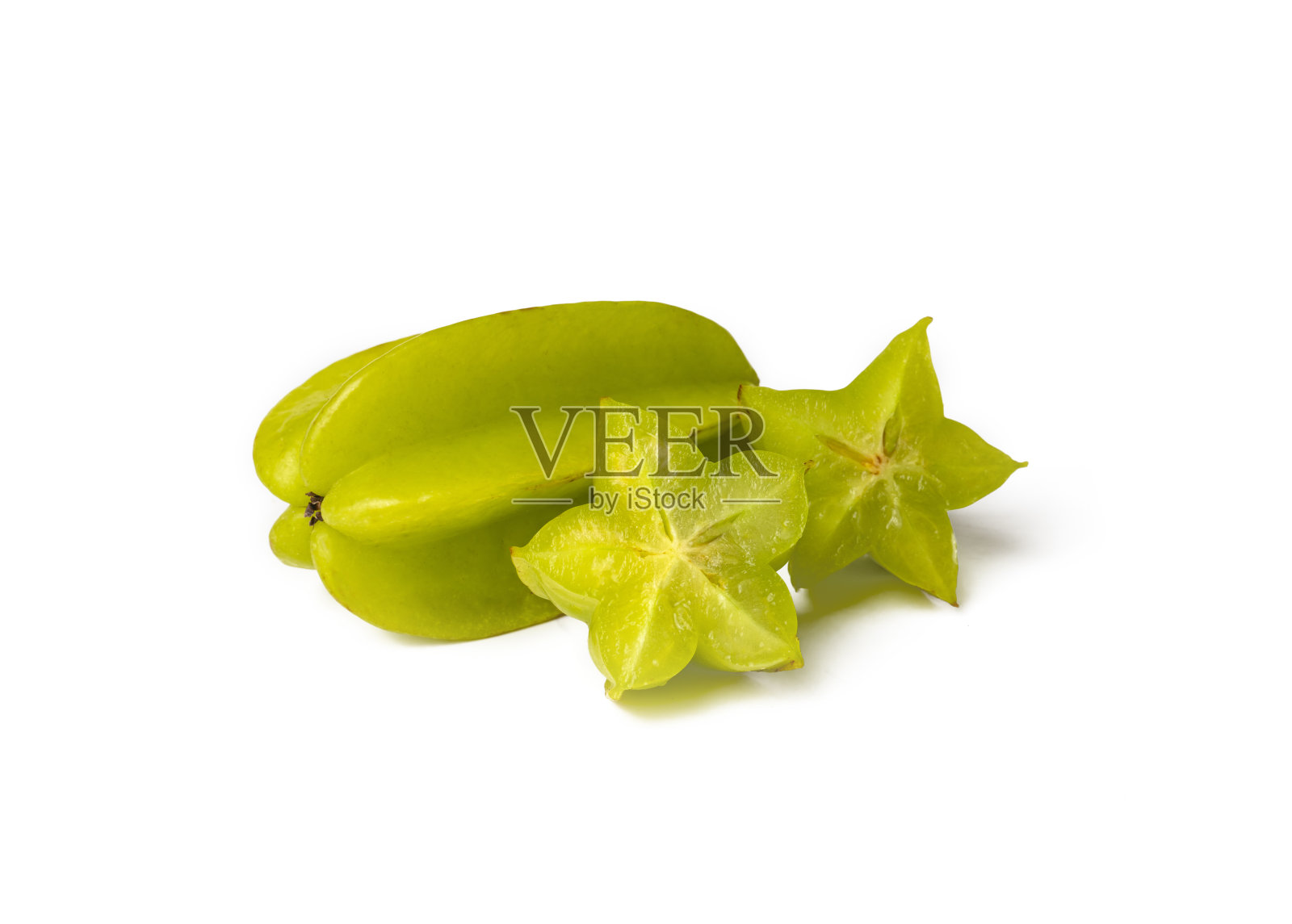 有机杨桃，亚洲水果，杨桃。照片摄影图片