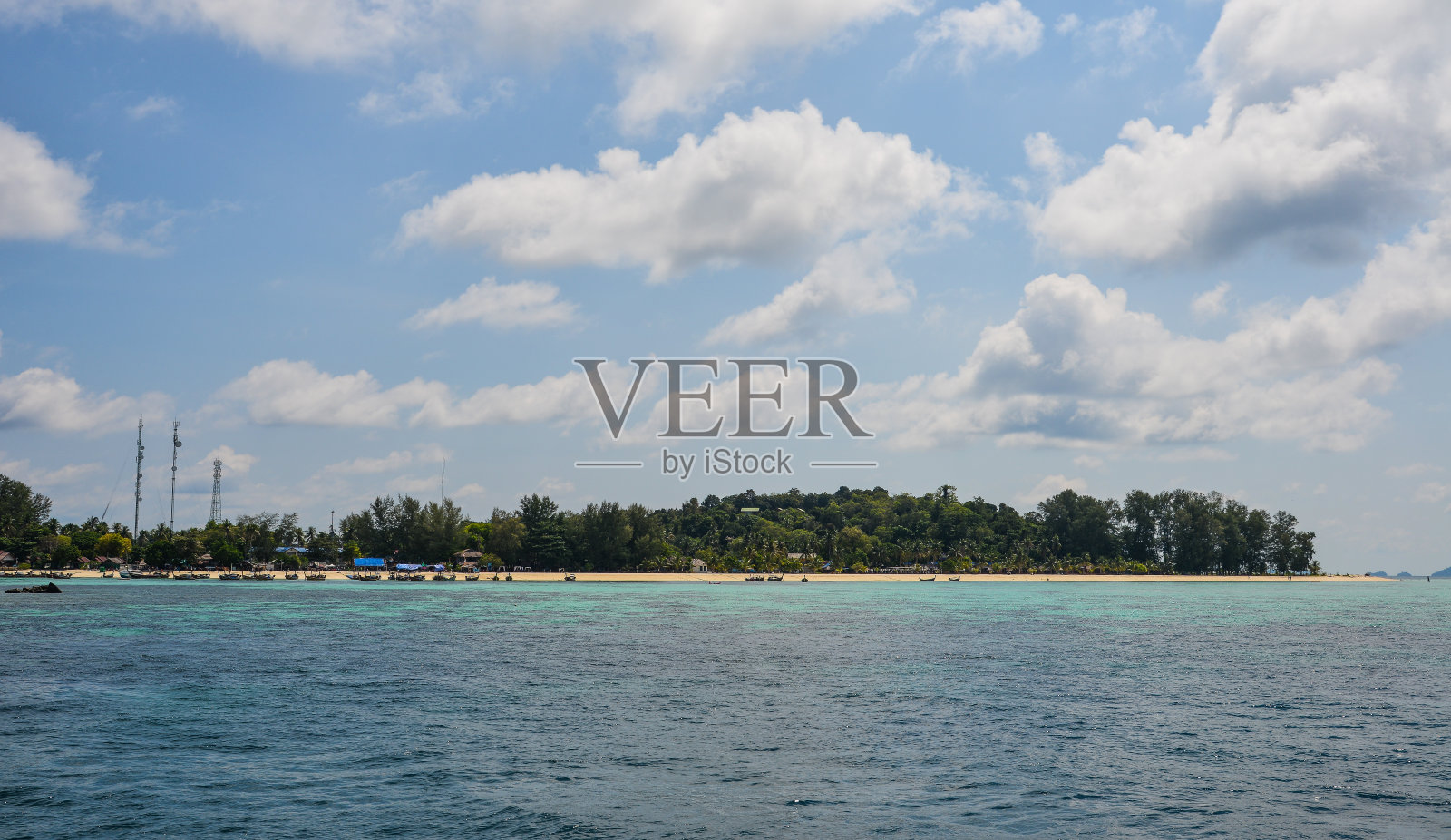 泰国里佩岛的海景照片摄影图片