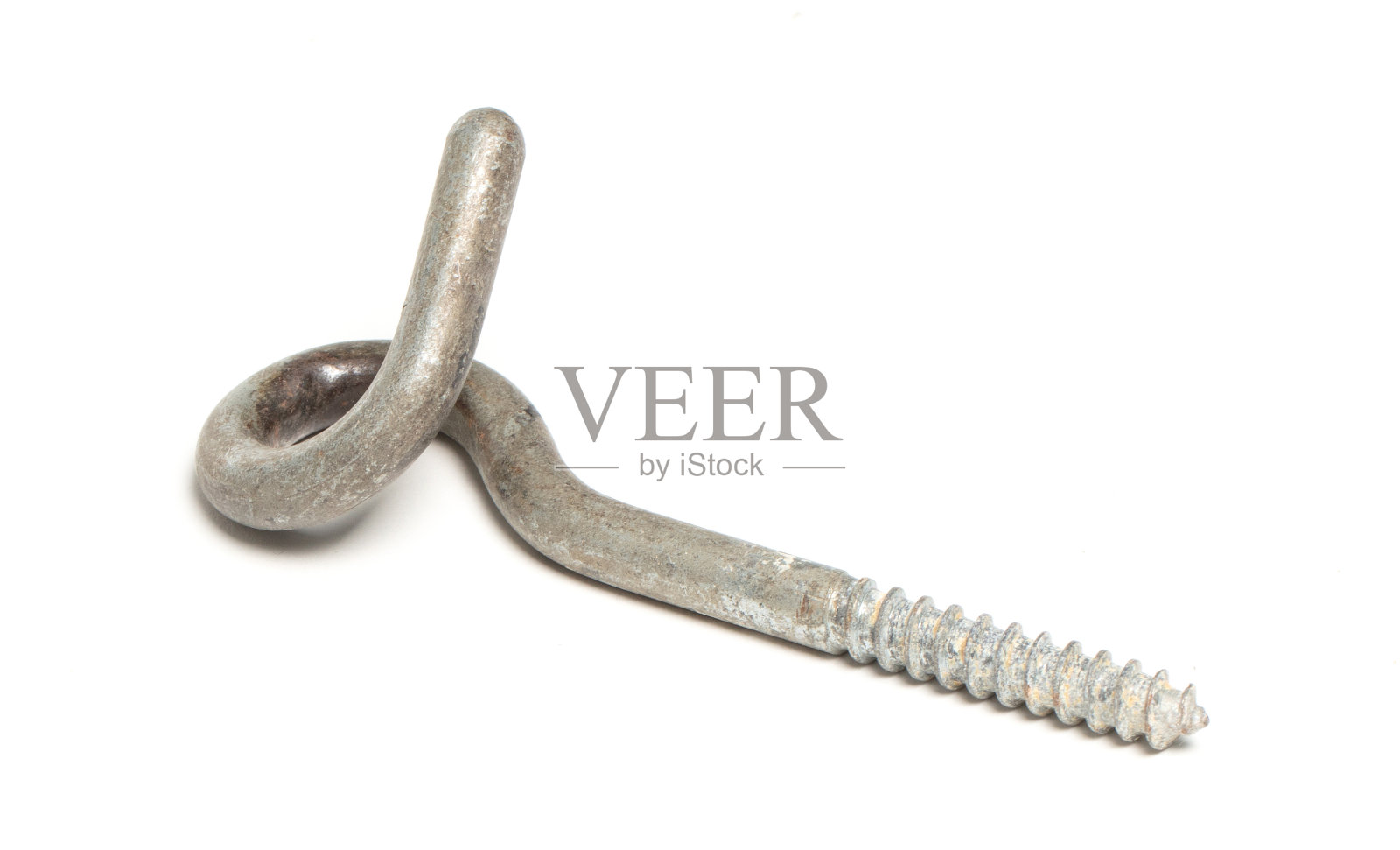 挂在天花板上的钩子，特写照片摄影图片