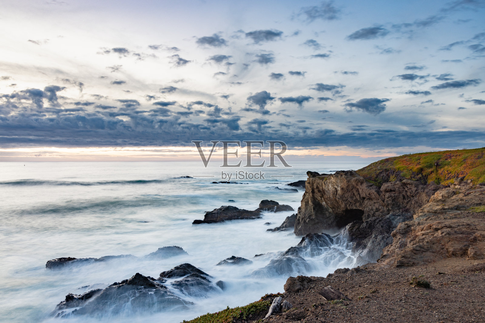 布拉格堡海景照片摄影图片