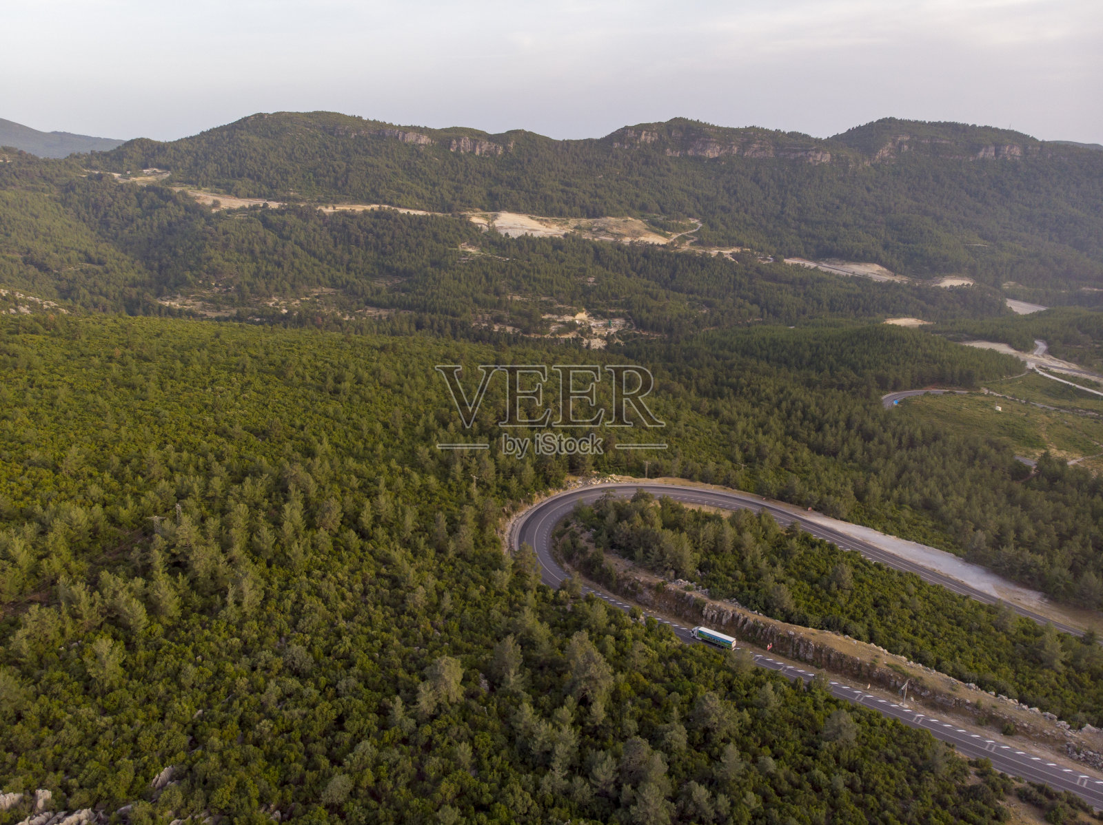 穿过森林的道路照片摄影图片
