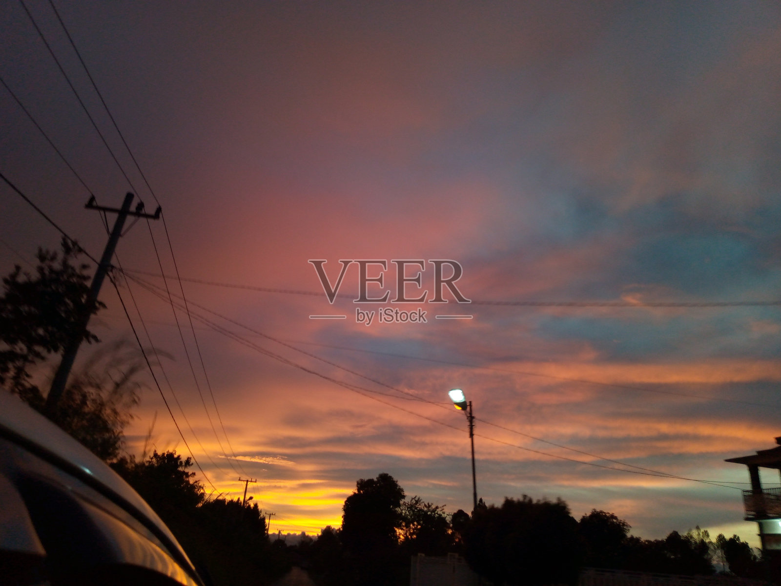 日落照片摄影图片