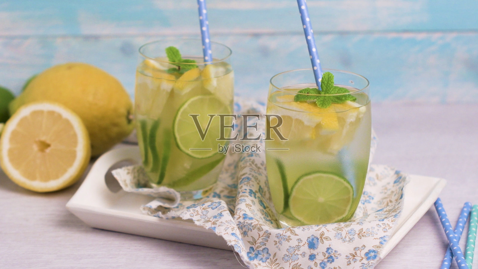 夏季柑橘类水果饮料照片摄影图片