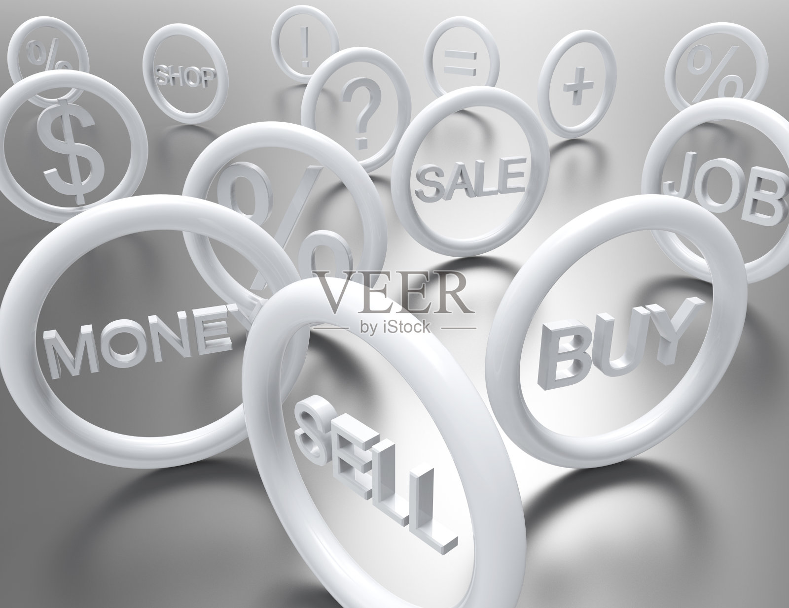 商店，销售，工作，买，卖，钱，美元符号，圆形背景照片摄影图片