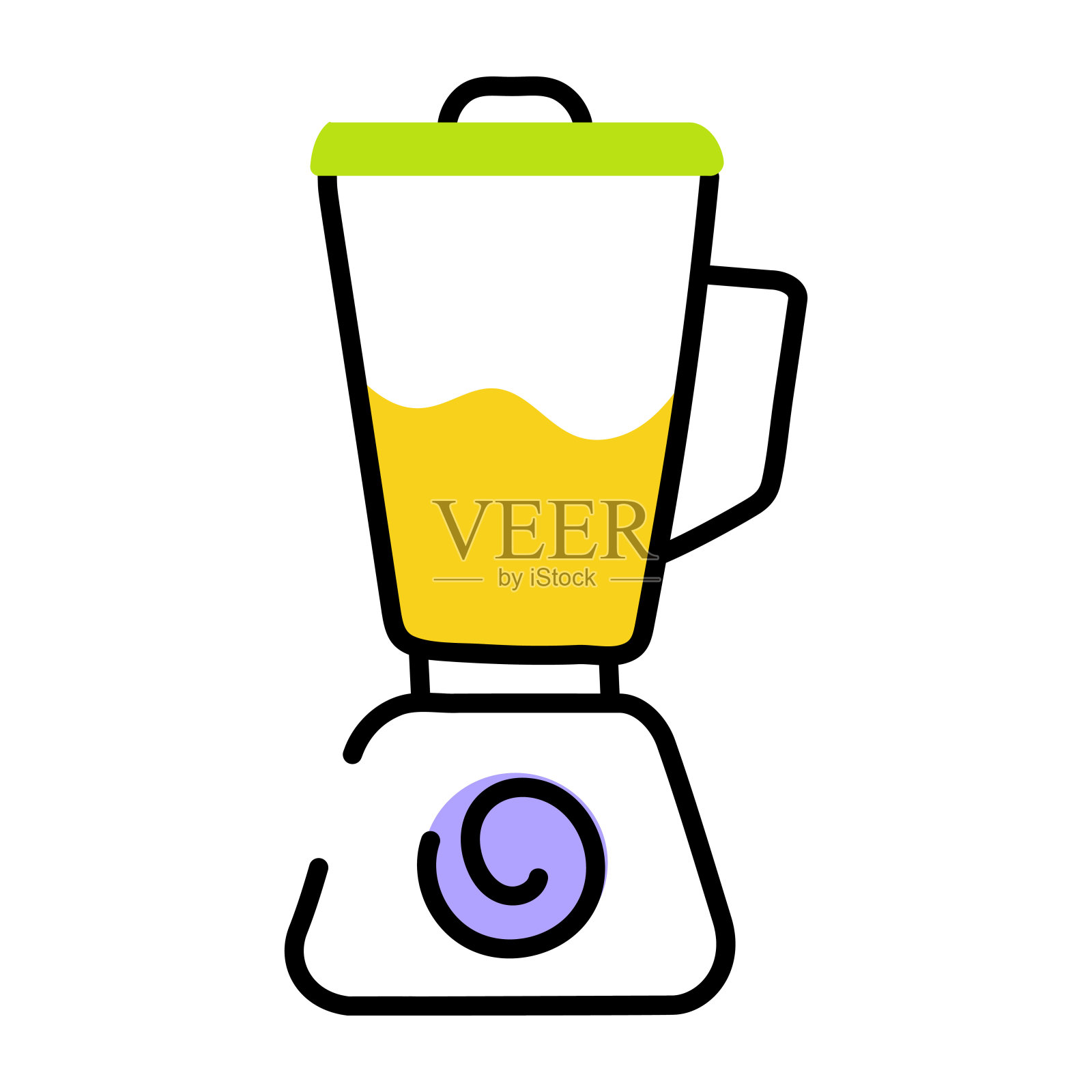 果汁机插画图片素材