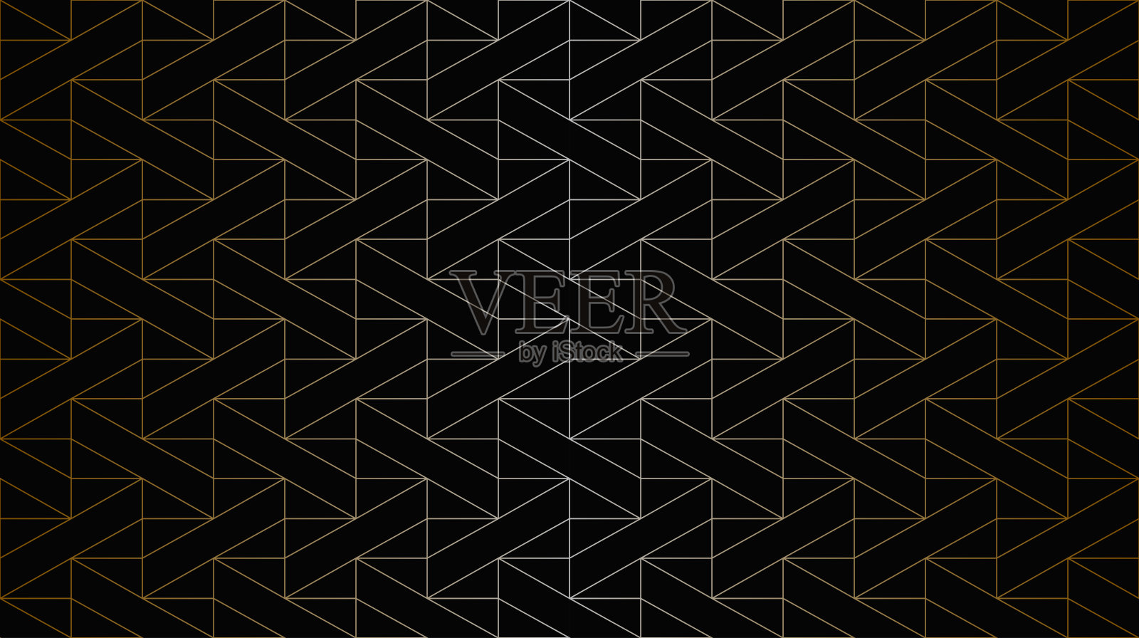 优雅的几何无缝图案。时尚的三角形网格纹理。插画图片素材