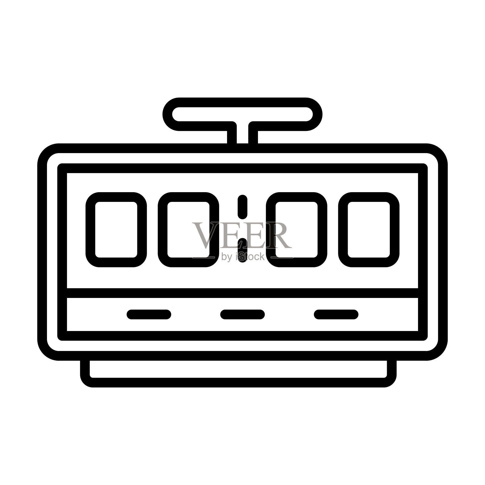 时钟图标插画图片素材