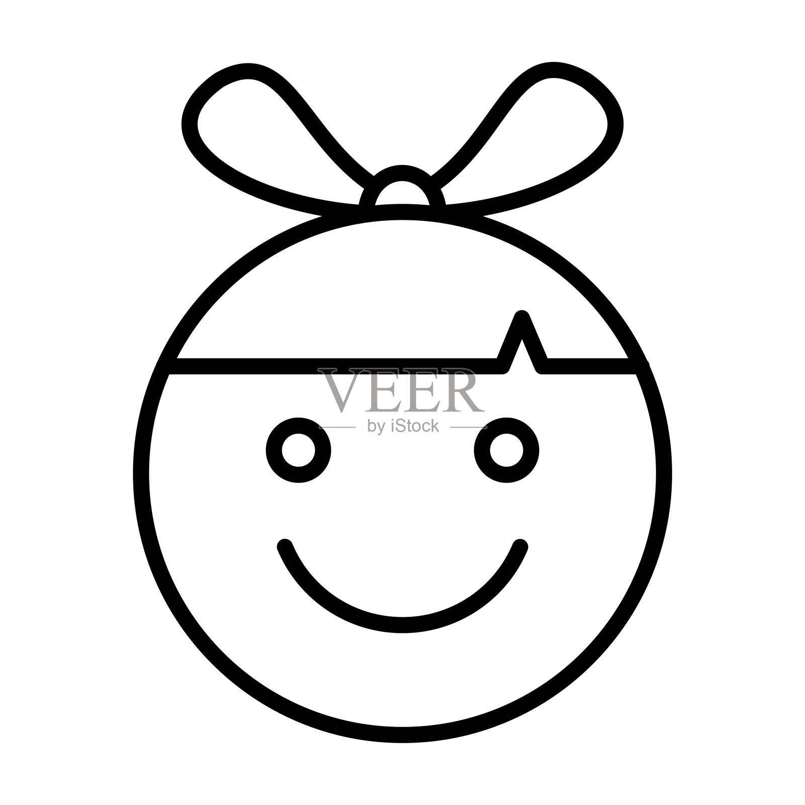 孩子的图标插画图片素材