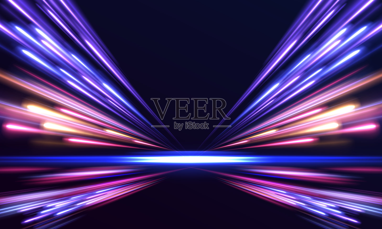 速度连接矢量背景。插画图片素材