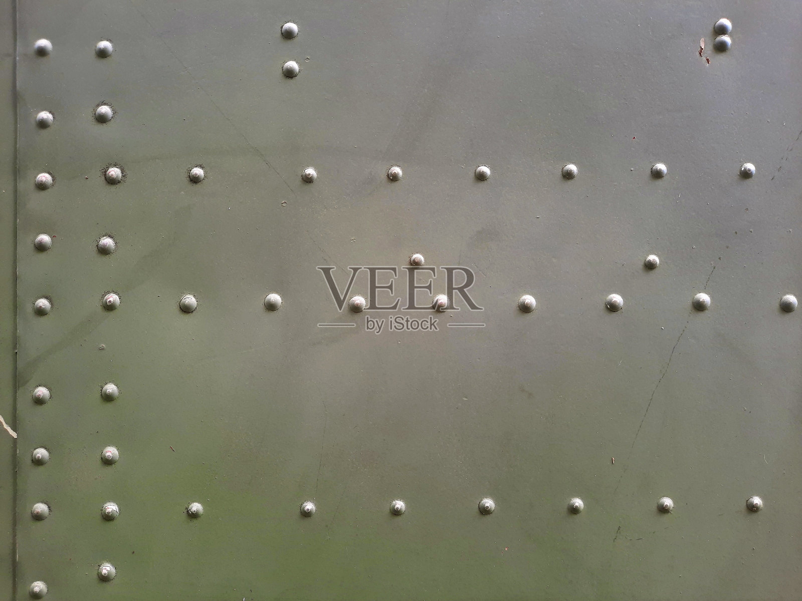 飞机外壳上的铆钉。用于建模的纹理照片摄影图片