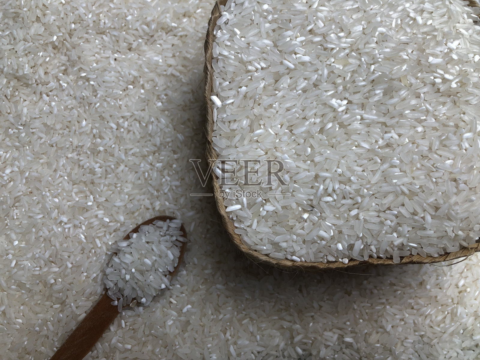 白米是印尼人的主食照片摄影图片