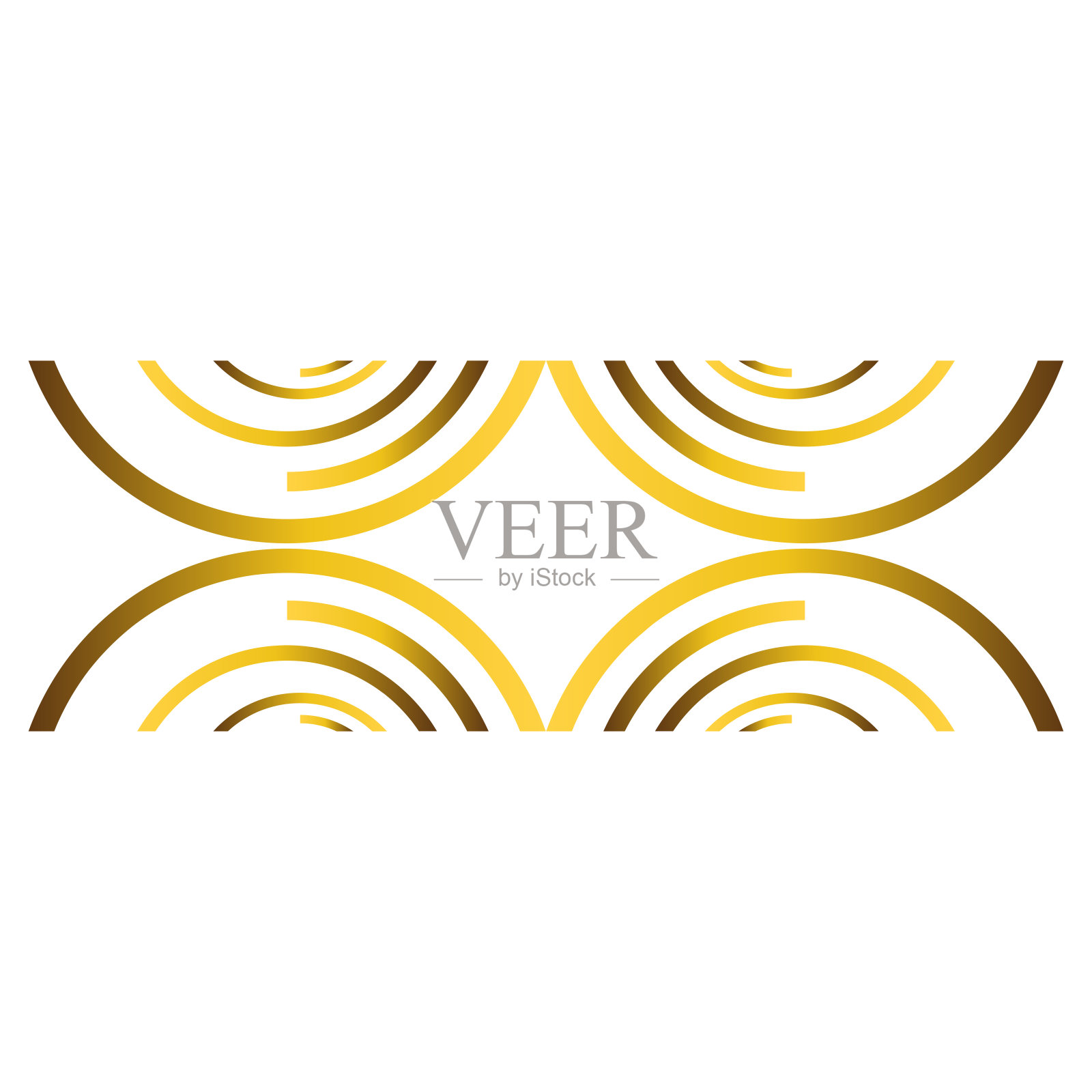 金圈装饰设计插画图片素材