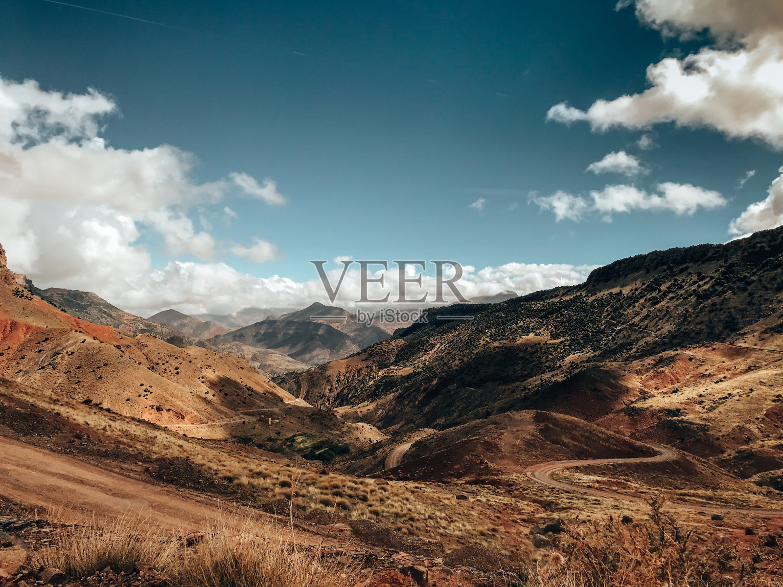 摩洛哥的山脉照片摄影图片