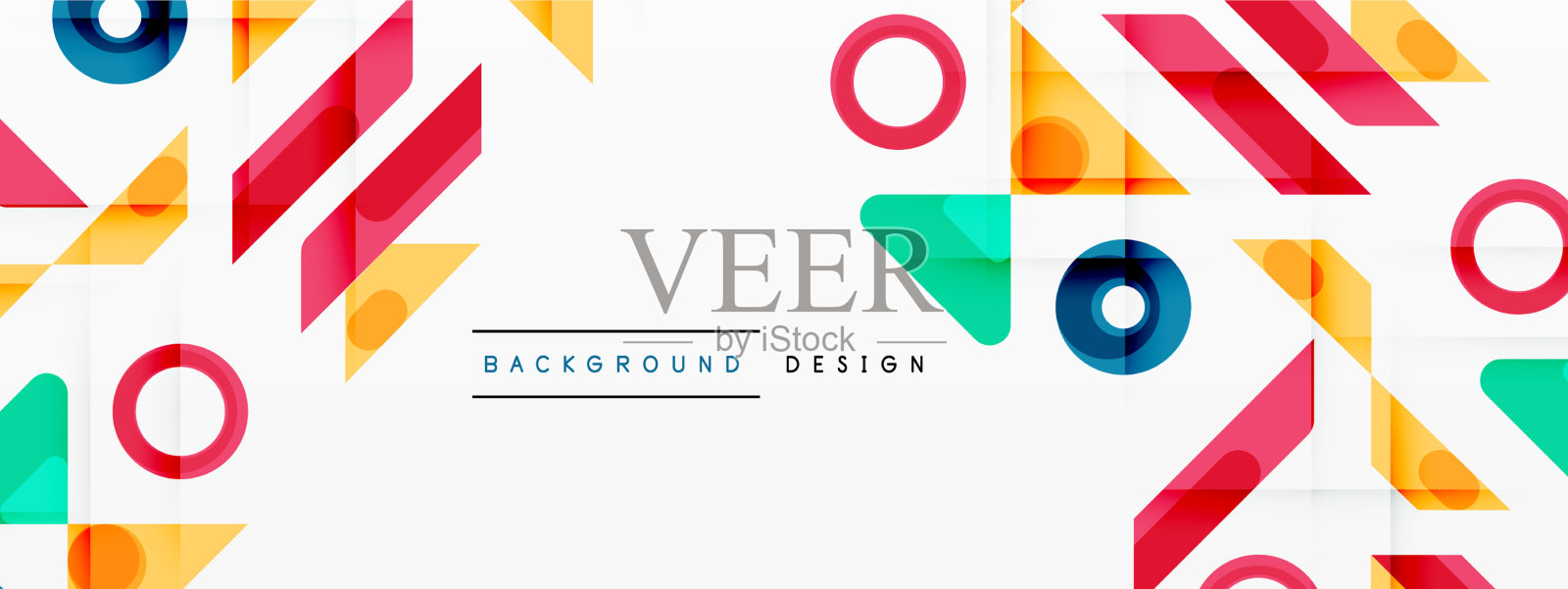 圆最小的抽象背景设计插画图片素材