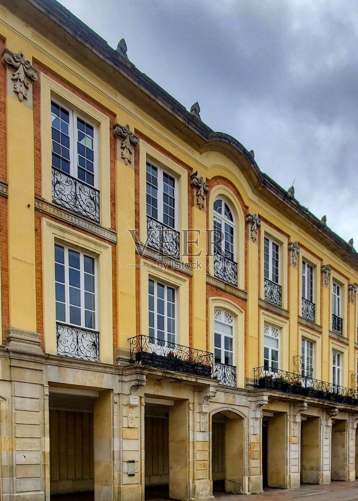 波哥大的建筑照片摄影图片