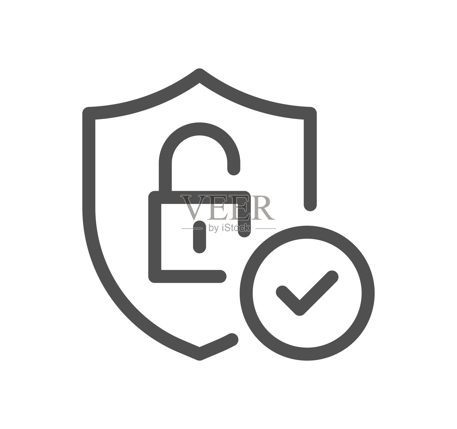 国防相关图标。插画图片素材